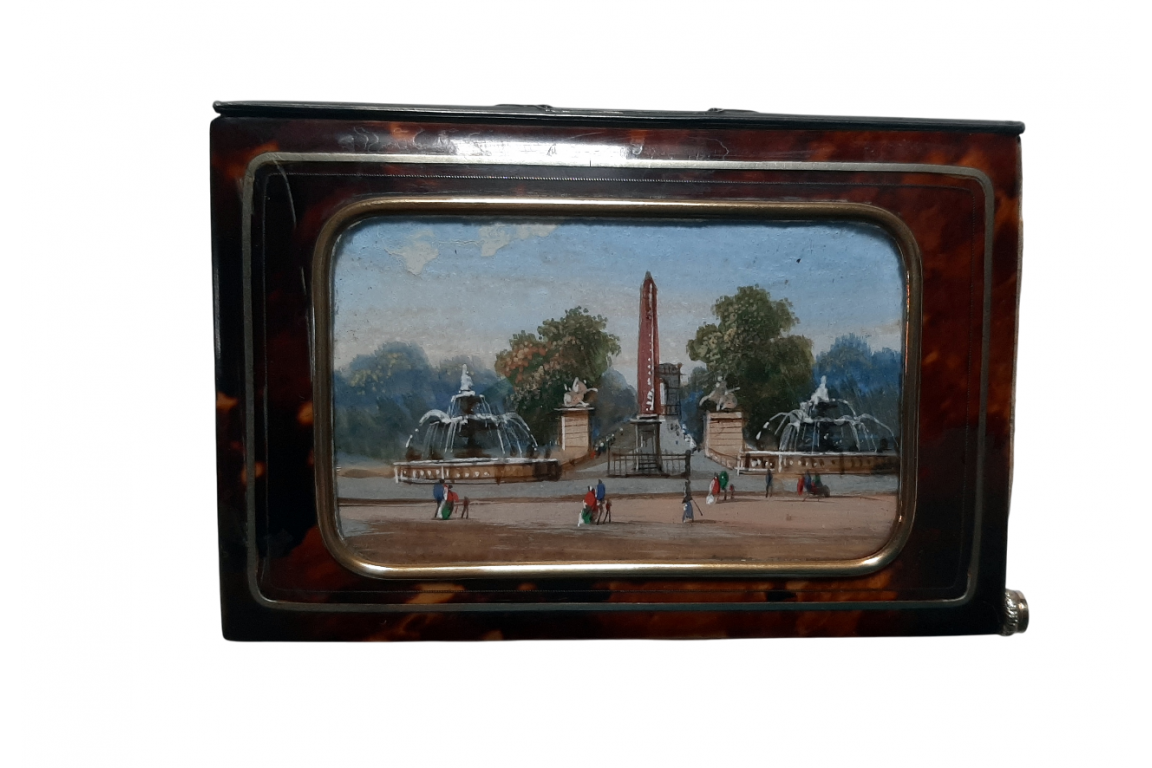 The Concorde obelisk. Notebook, Second Empire