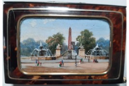 The Concorde obelisk. Notebook, Second Empire
