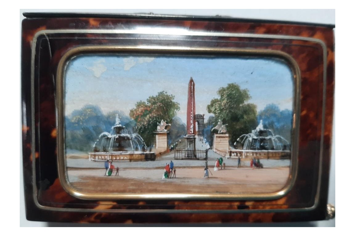 The Concorde obelisk. Notebook, Second Empire