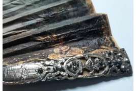 L'amour naissant, éventail d'époque Louis XV