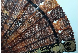 Chinese bats, 19th century fan
