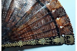 Chinese bats, 19th century fan
