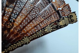 Chinese bats, 19th century fan
