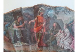 The family of Darius facing Alexander, fan circa 1760