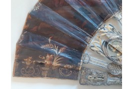 The family of Darius facing Alexander, fan circa 1760