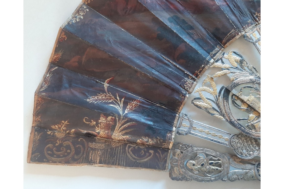 The family of Darius facing Alexander, fan circa 1760