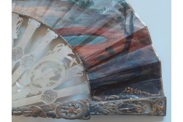The family of Darius facing Alexander, fan circa 1760