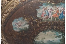 L'arbre de Mai, feuille d'éventail fin XVIIème siècle