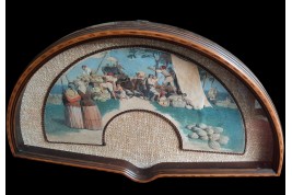 Italian watermelon, fan leaf 19th century