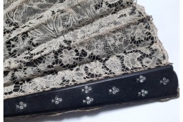 Artichaut de Bretagne, éventail vers 1860-1880