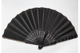Artichaut de Bretagne, éventail vers 1860-1880