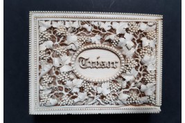 Grape vines treasure, secret box, Dieppe ? 19th century