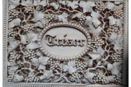 Grape vines treasure, secret box, Dieppe ? 19th century