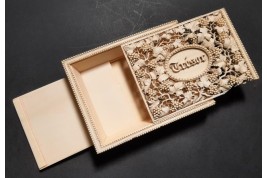 Grape vines treasure, secret box, Dieppe ? 19th century
