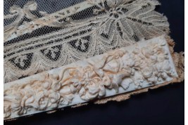 L’amour, les roses et les serpents, éventail vers 1860-70