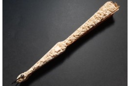 L’amour, les roses et les serpents, éventail vers 1860-70