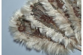 Botanical fan, circa 1860