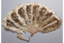 Botanical fan, circa 1860