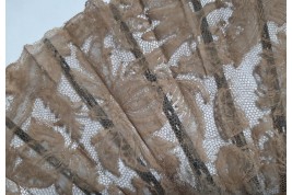 Flowers and gardening, fan circa 1880-1890