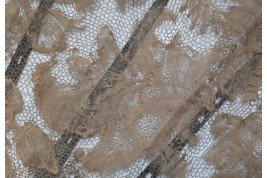 Flowers and gardening, fan circa 1880-1890