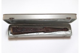 Flowers and gardening, fan circa 1880-1890