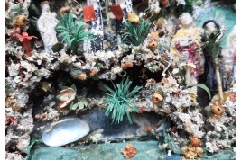 Jardin paradis. Boîte de dévotion, XVIIIème siècle