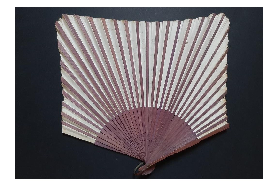 L'homme et le singe de Trilussa, éventail humoristique vers 1900-1915