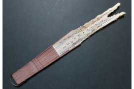 L'homme et le singe de Trilussa, éventail humoristique vers 1900-1915