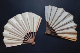 Cochon et papillon de Daudet, éventails Duvelleroy vers 1900