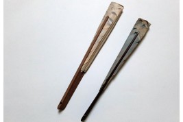 Cochon et papillon de Daudet, éventails Duvelleroy vers 1900