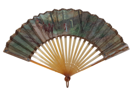 Trot ! Fan by Van Garden, circa 1900-10
