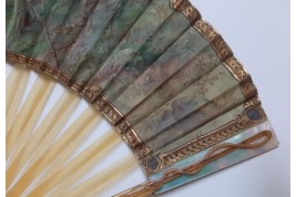 Trottez ! Éventail de Van Garden vers 1900-10