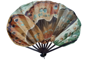 Butterfly, fan for the restaurant Durand