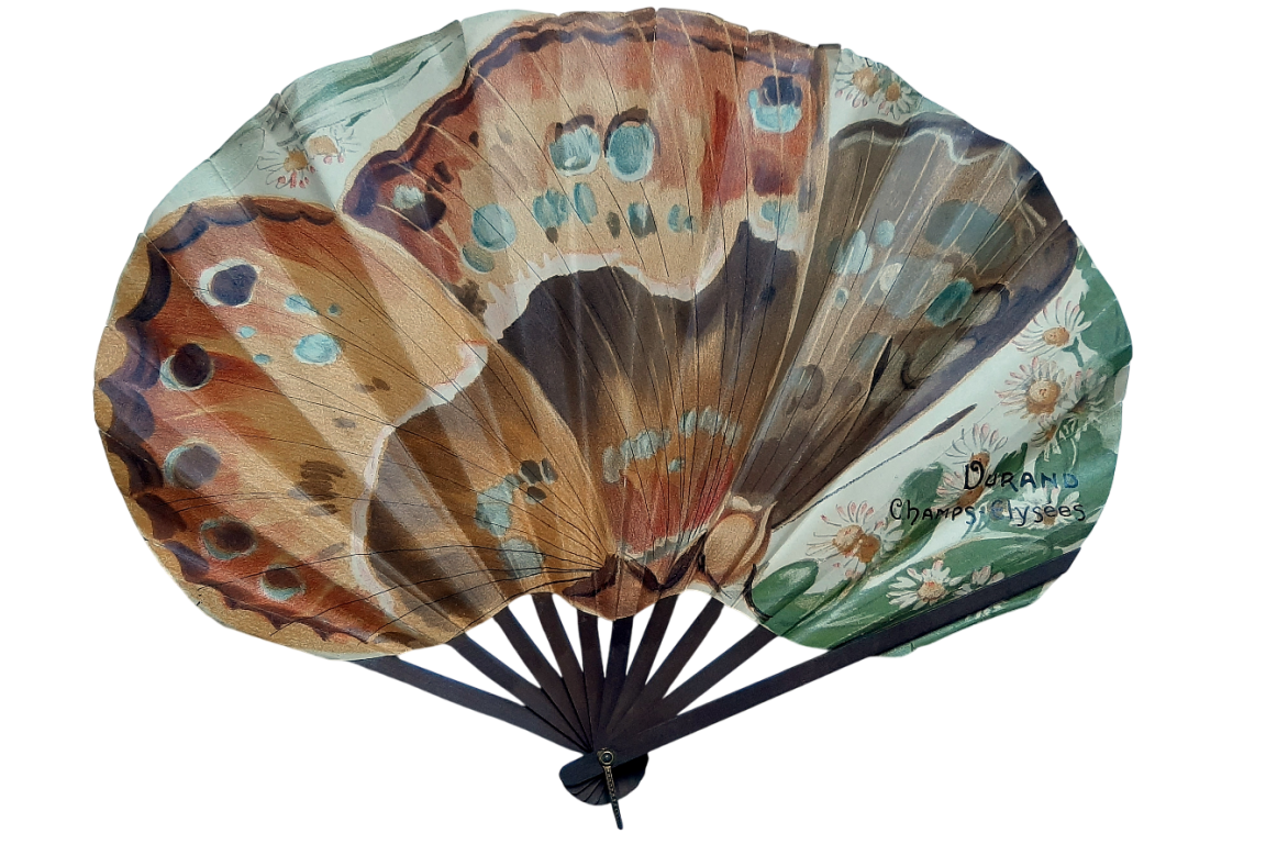 Butterfly, fan for the restaurant Durand