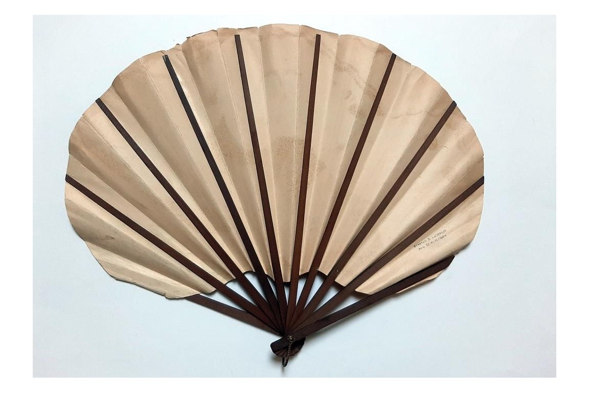 Butterfly, fan for the restaurant Durand