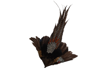 Pheasant, fan circa 1910-20