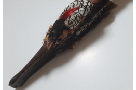 Pheasant, fan circa 1910-20