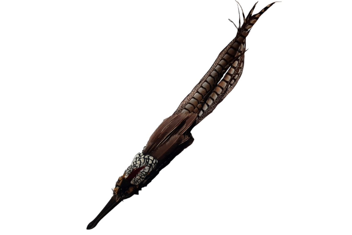 Pheasant, fan circa 1910-20