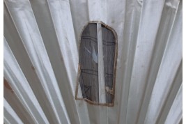 L'oiseau et Arlequin, éventail domino de Dubois-Souci vers 1880-90