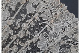Chinese bird, late 19th century fan