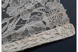 Chinese bird, late 19th century fan
