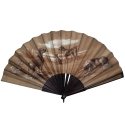 The dogs, by Rodeck, late 19th century fan