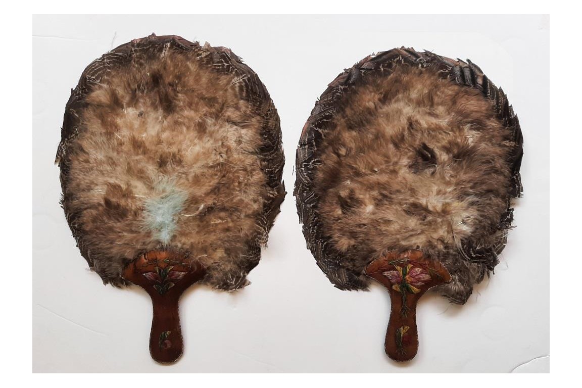 Birds Fixed fans, Native america, 20th century