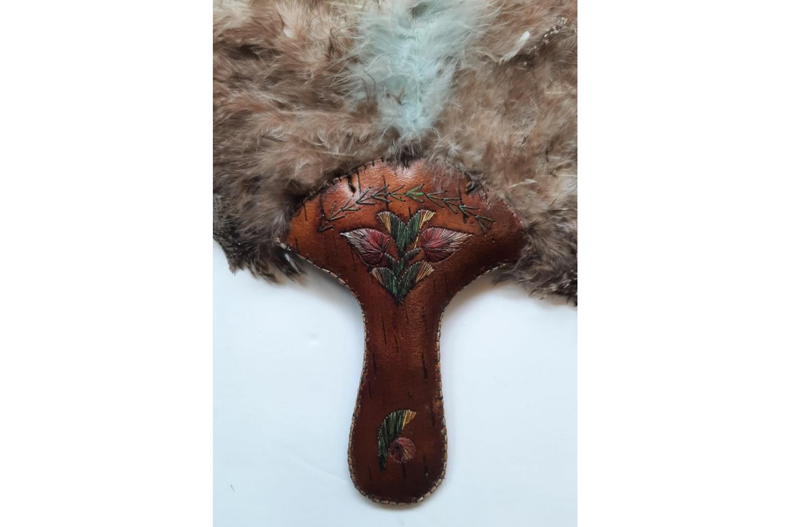 Birds Fixed fans, Native america, 20th century