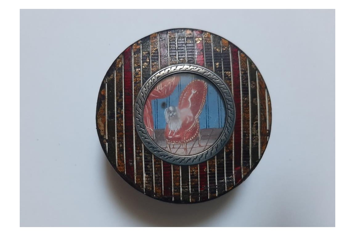 Cavalier King Charles, 18th century snuffbox