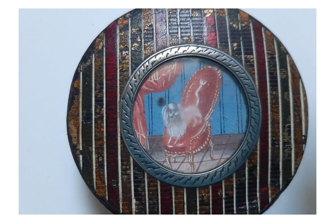 Cavalier King Charles, 18th century snuffbox