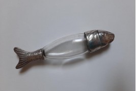 Le poisson, flacon à sel, XIXème siècle
