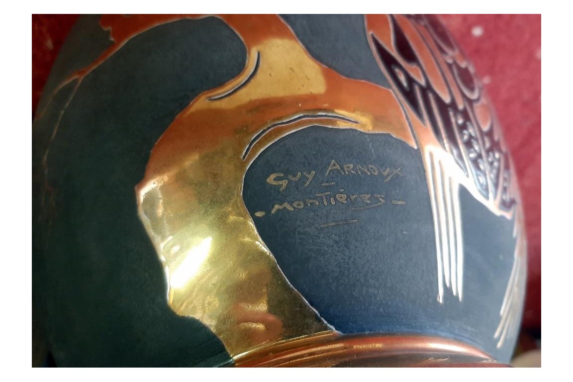 Eagle by Guy Arnoux,  Montières, Art Deco period