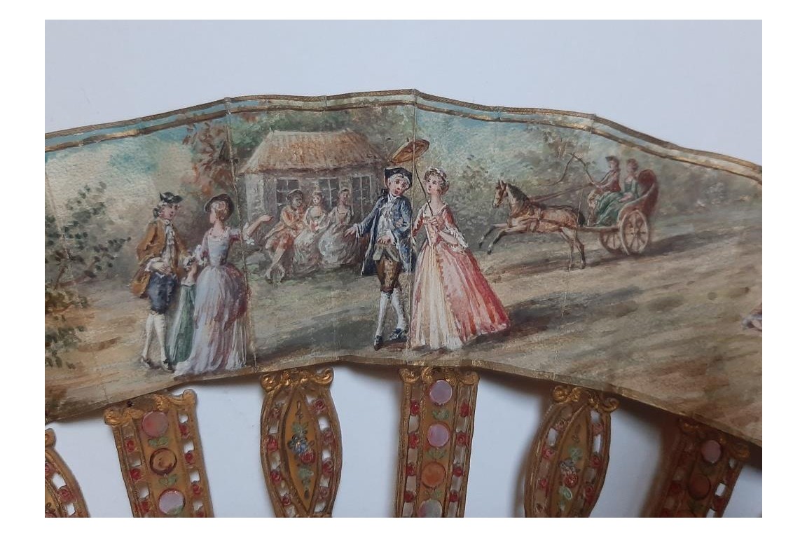Cabriolet, fan circa 1900
