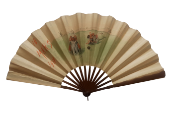 March 19, 1911, first International Women's Day. Commemorative fan